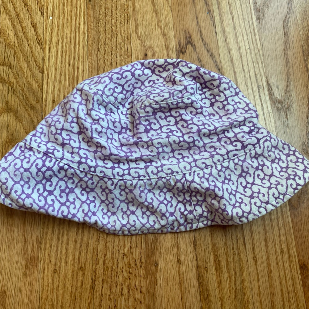 Roberta Roller Rabbit sunhat for baby or toddler in purple.